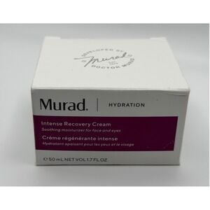 Murad Hydration Intense Recovery Cream Soothing Face Eye Moisturizer 1.7oz New